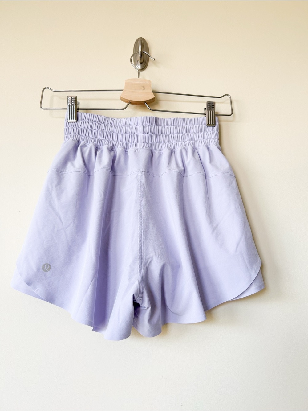 Light Purple Women's Athletic Shorts - Breathable Run Shorts NWOT - Picture 2 of 4